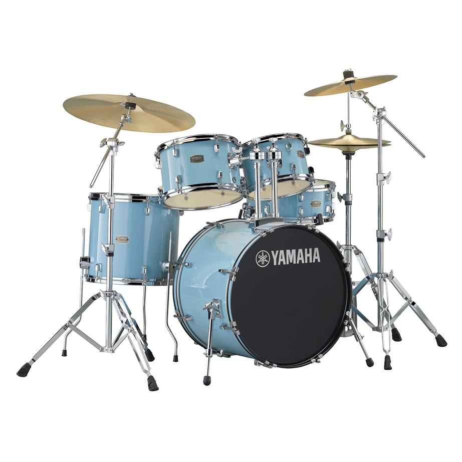 Yamaha Rydeen Studio c/Pratos Paiste 101 Gloss Pale Blue
