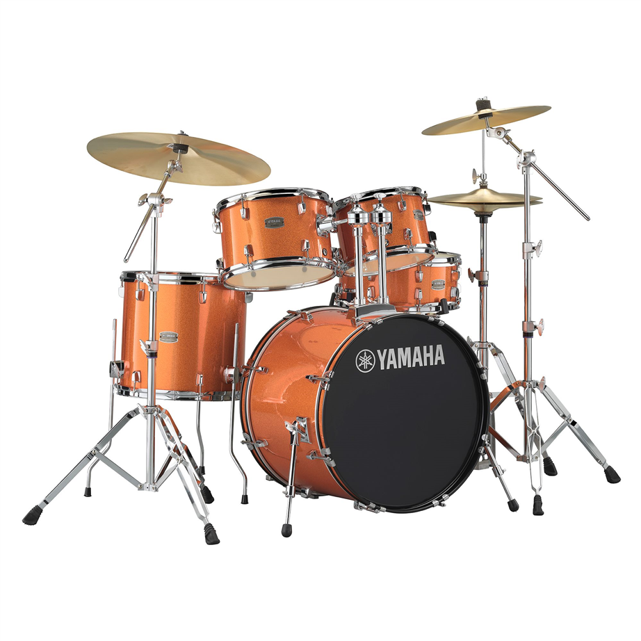 Yamaha Rydeen Studio Orange Glitter w/Paiste 101 Cymbals