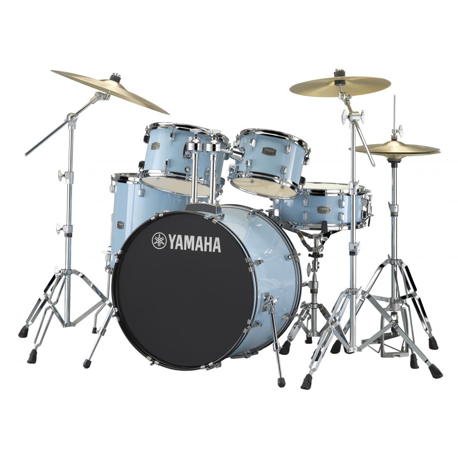 Yamaha Rydeen Standard w/Paiste 101 Cymbals Gloss Pale Blue
