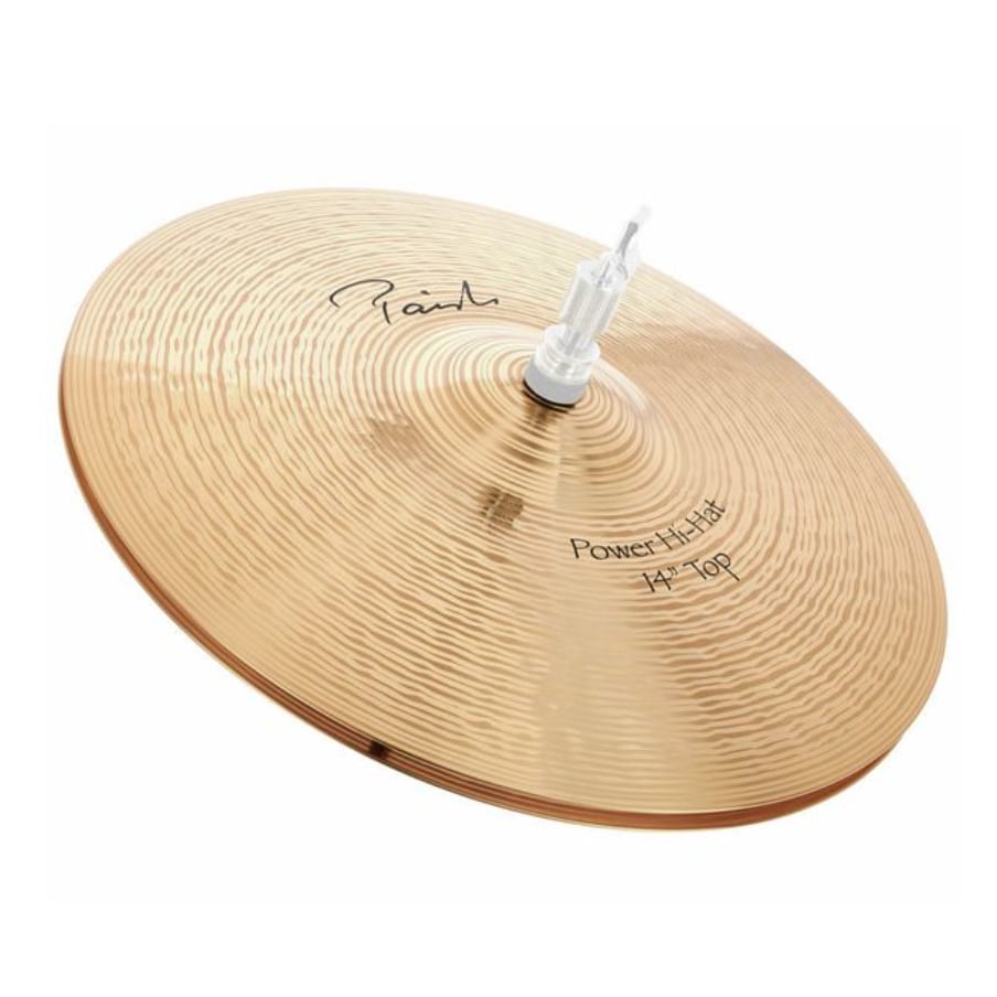 Prato Hi hat 14" Paiste Signature Power (par)