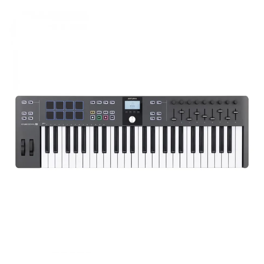 Arturia KeyLab Essential 49 MK3 Black MIDI Controller Keyboard