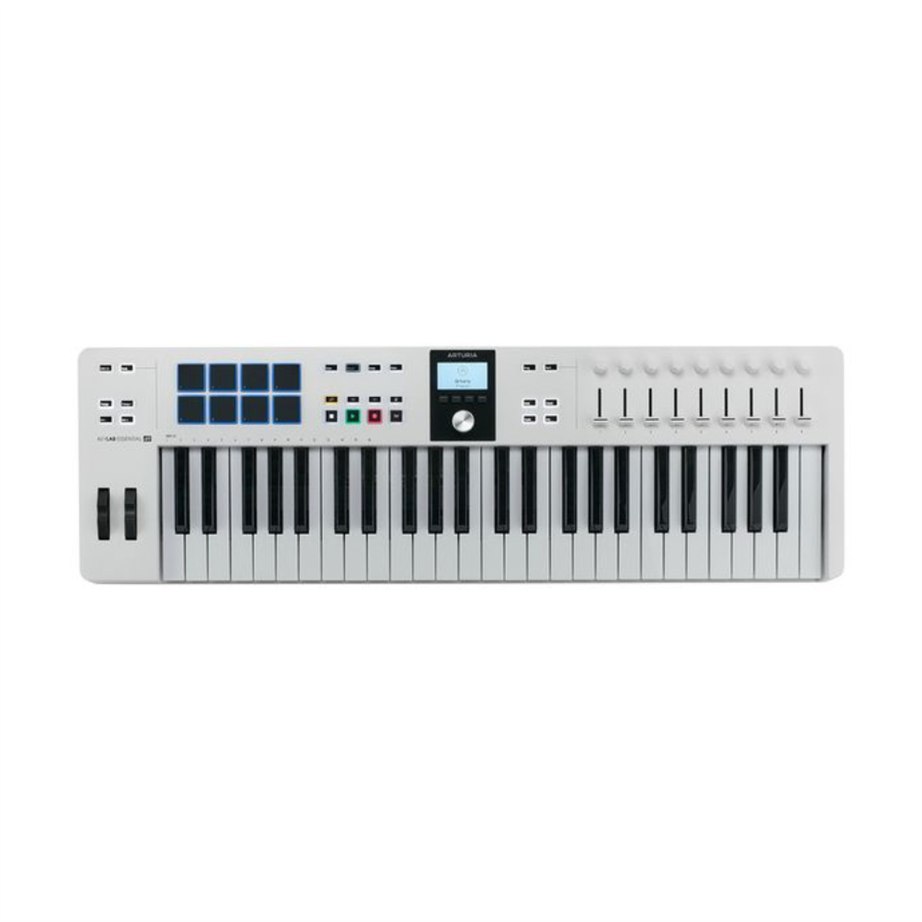 Arturia KeyLab Essential 49 MK3 White MIDI Controller Keyboard