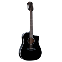 Taylor 250ce-BLK Plus Black 12 strings