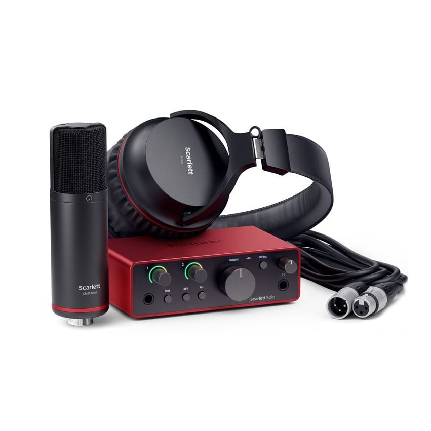 Focusrite Scarlett Solo Studio 4th Gen