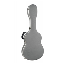 Rapsody Armonia Classical Guitar Case ABS 3D Brushed Silver