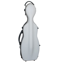 Rapsody Rocket Violin Case White with sheet music pouch