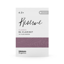 Palheta Clarinete Sib 4.0+ Daddario Organic Reserve Classic