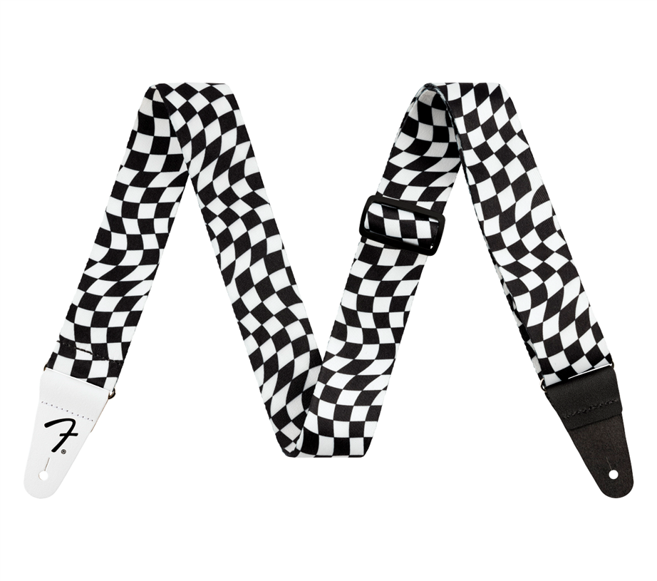 Fender Wavy Checkerboard Polyester Strap