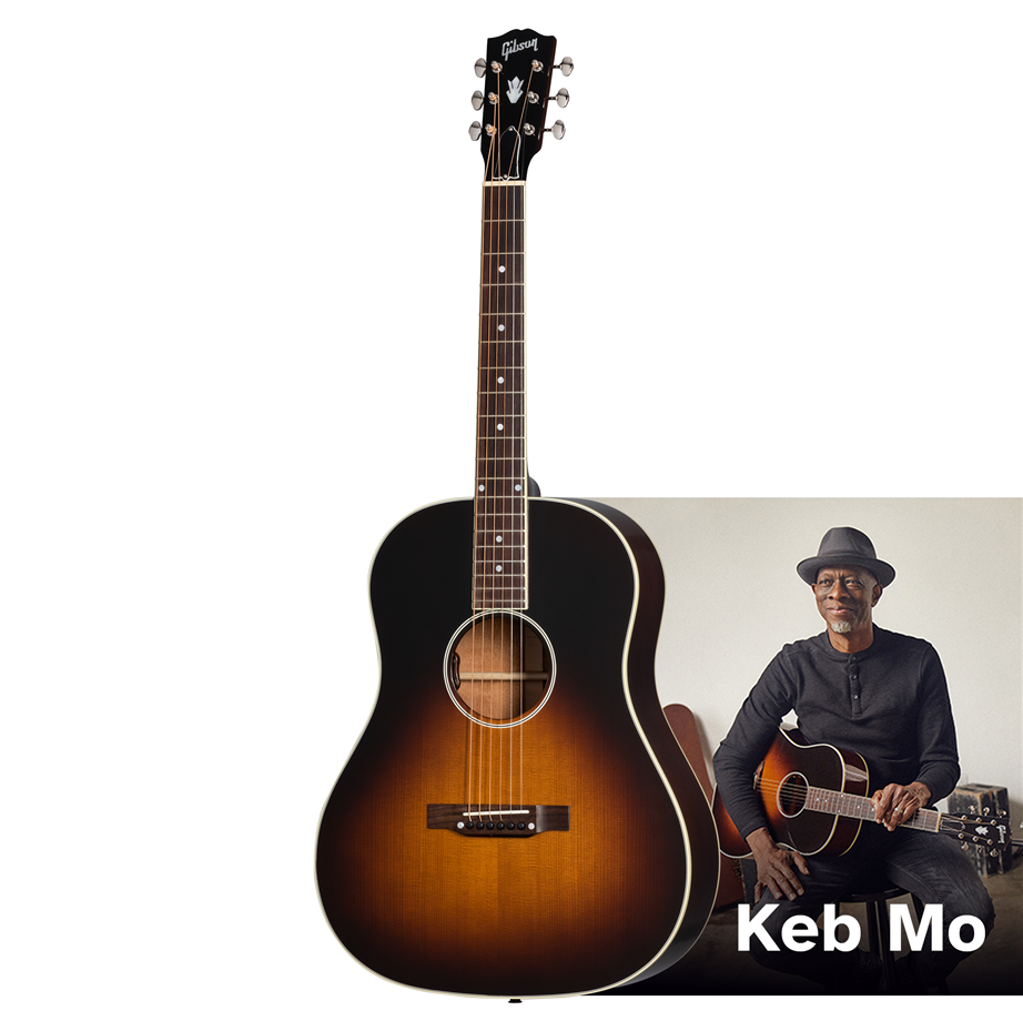 Gibson Keb' Mo' 3.0 12-Fret J-45 Vintage Sunburst