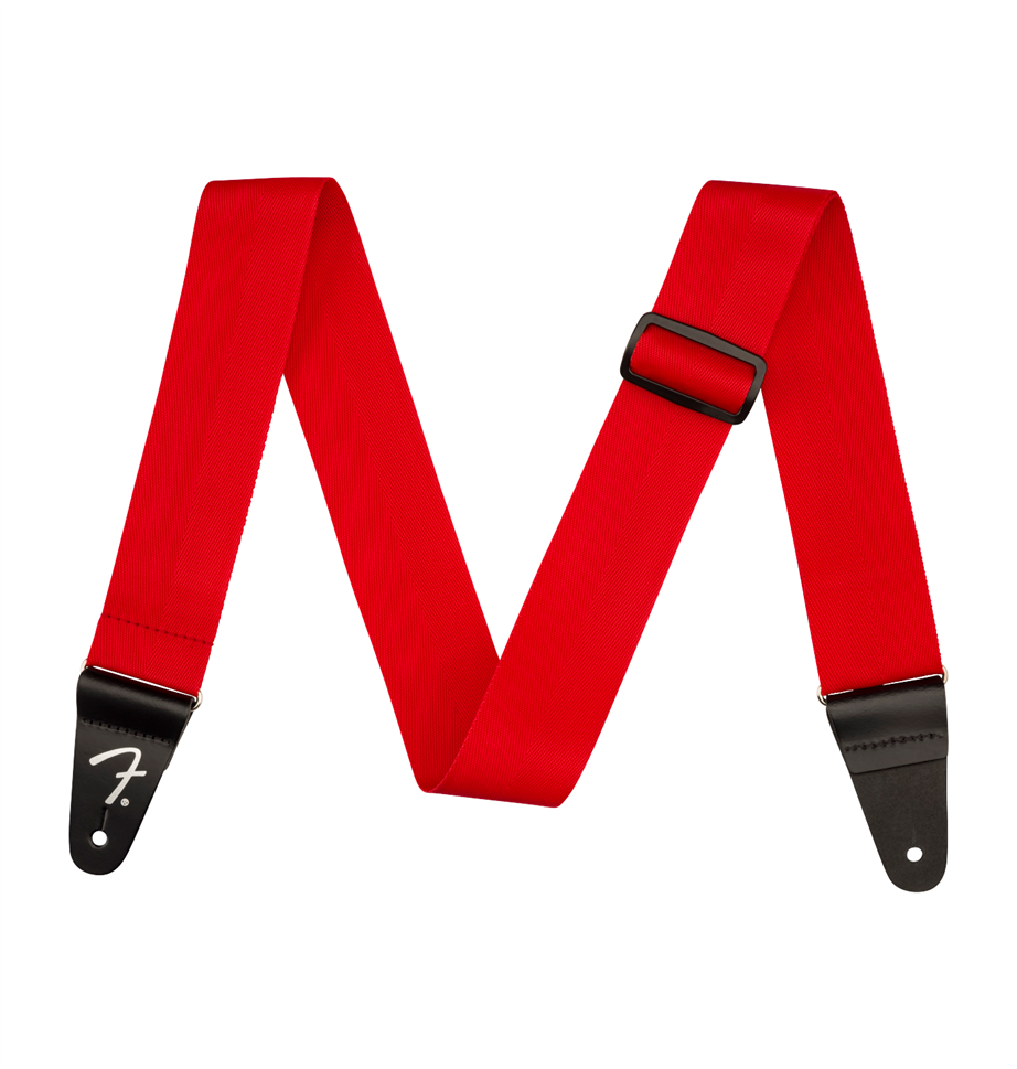 Fender PolyPro Red Guitar Strap