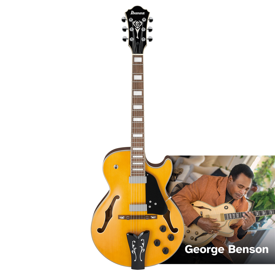 Ibanez GB10EM Antique Amber George Benson Signature