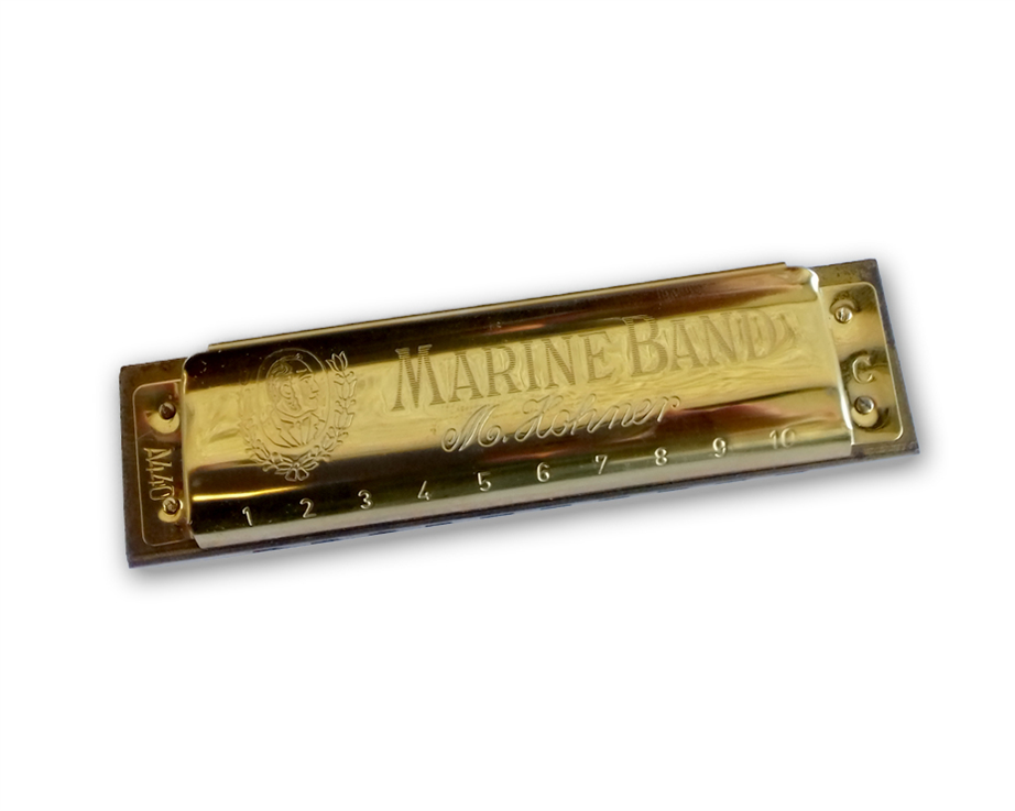 Hohner 1896/20 GOLD Marine Band “1896-1996” C Harmonica