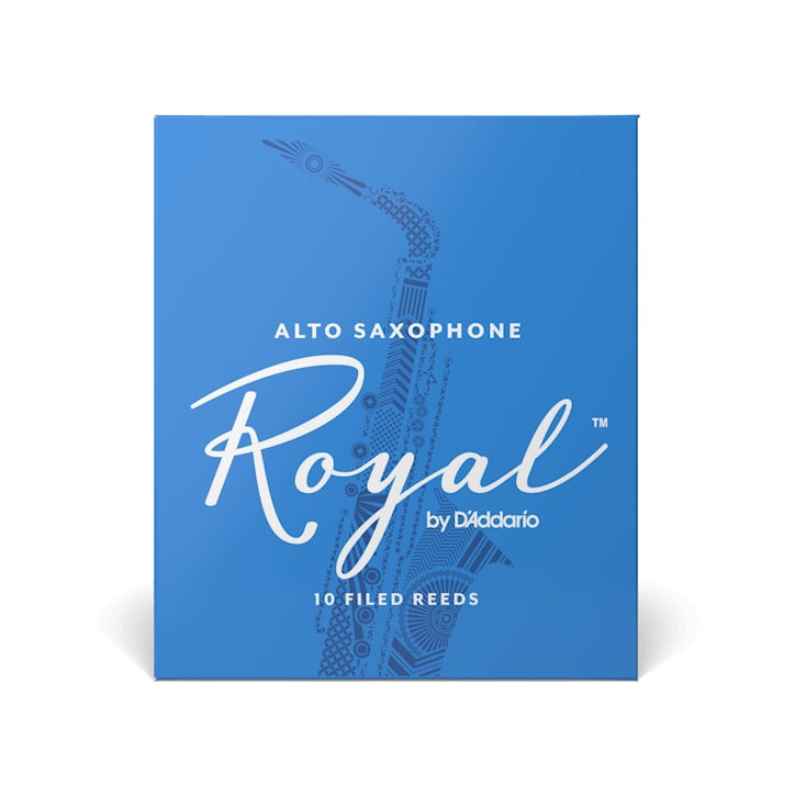 D'Addario Royal Filed 3.0 Alto Sax Reed 10-Unit Pack