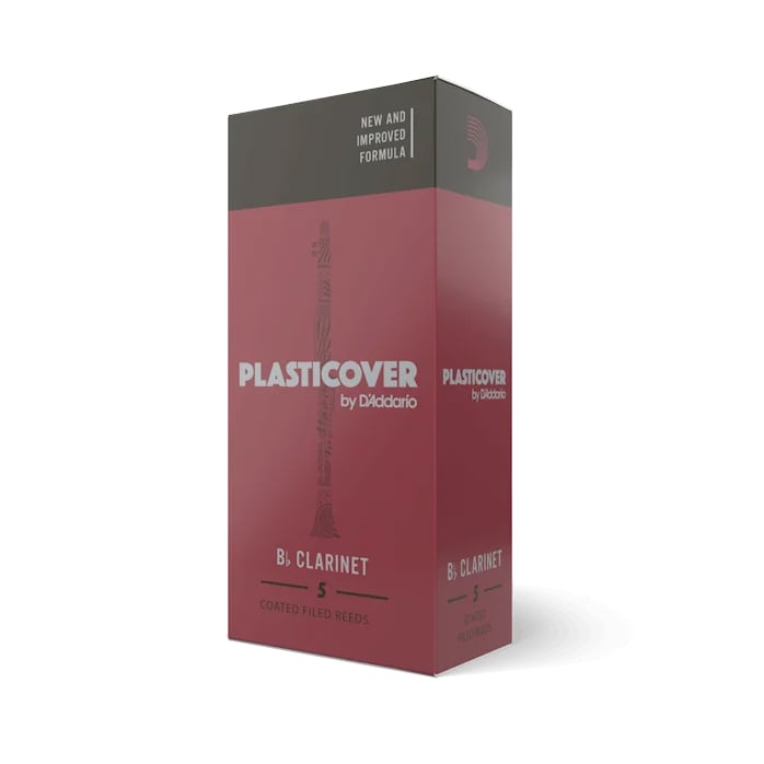 Caña de Clarinete Sib 2.0 D'Addario Plasticover Paq 5-Un