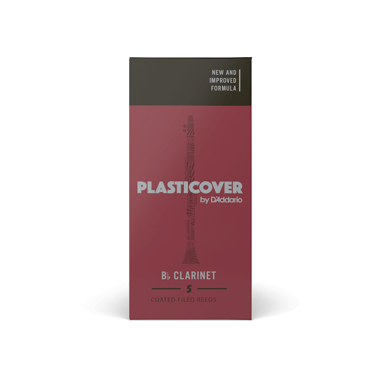 D'Addario Plasticover 3.5 Bb Clarinet Reed 5-Unit Pack
