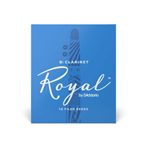 Palheta Clarinete Sib 3.0 D'Addario Royal Filed Cx 10-Un