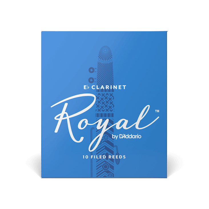 D'Addario Royal 2.5 Eb Clarinet Reed 10-Unit Pack