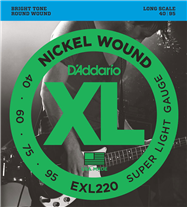 D'Addario EXL220 040-095 Bass Guitar Strings