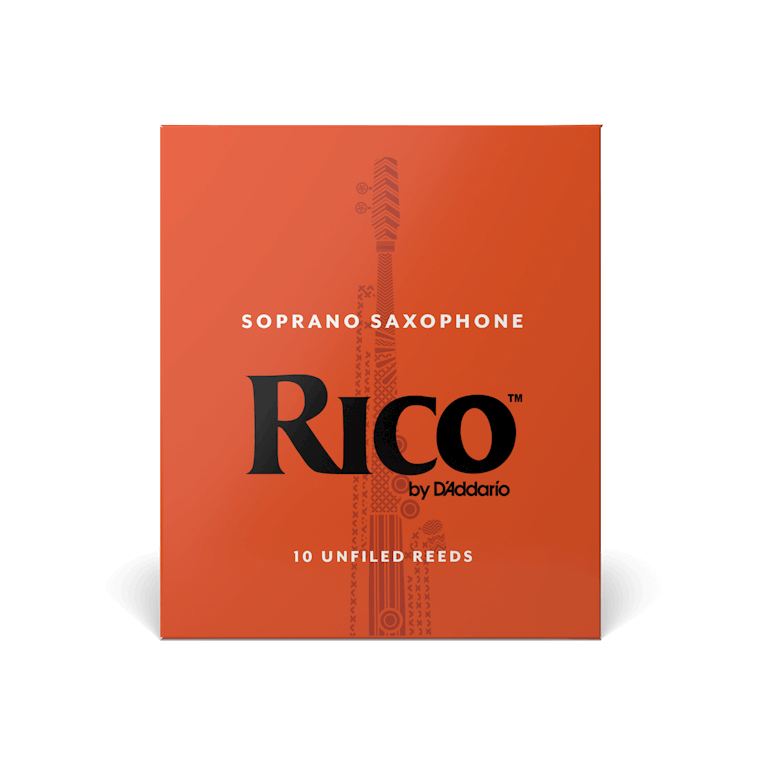 Daddario Rico Unfiled Soprano Sax Reed 3.5 10-Unit Pack