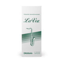 Caña Sax Tenor D'Addario La Voz Dureza Media Paq 5-Un