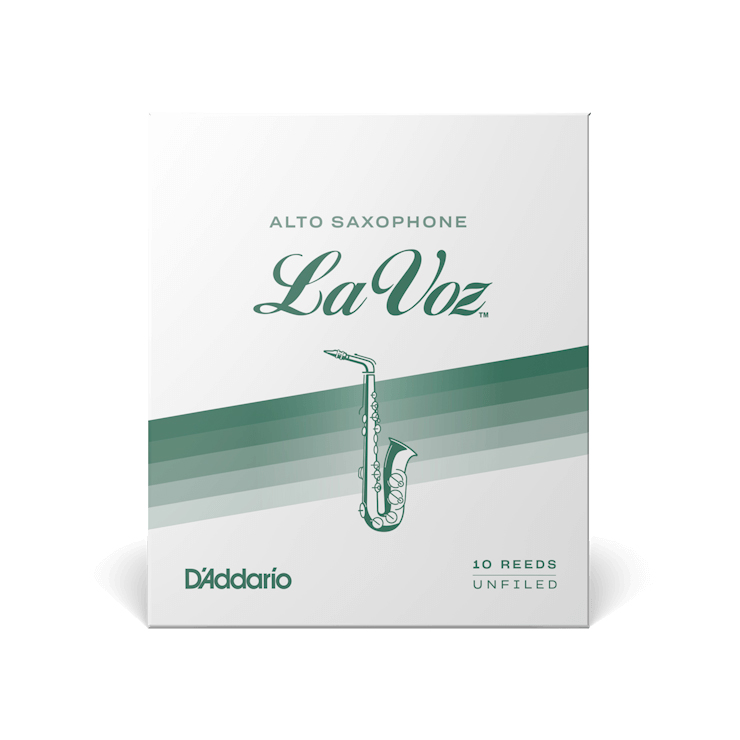 Palheta Sax Alto D'Addario La Voz Soft Cx 10-Un