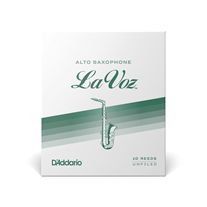 D'Addario La Voz Alto Sax Reed Medium Soft 10-Unit Pack