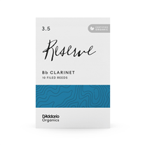 D'Addario Organic Reserve 3.5 Bb Clarinet Reed 10-Unit Pack