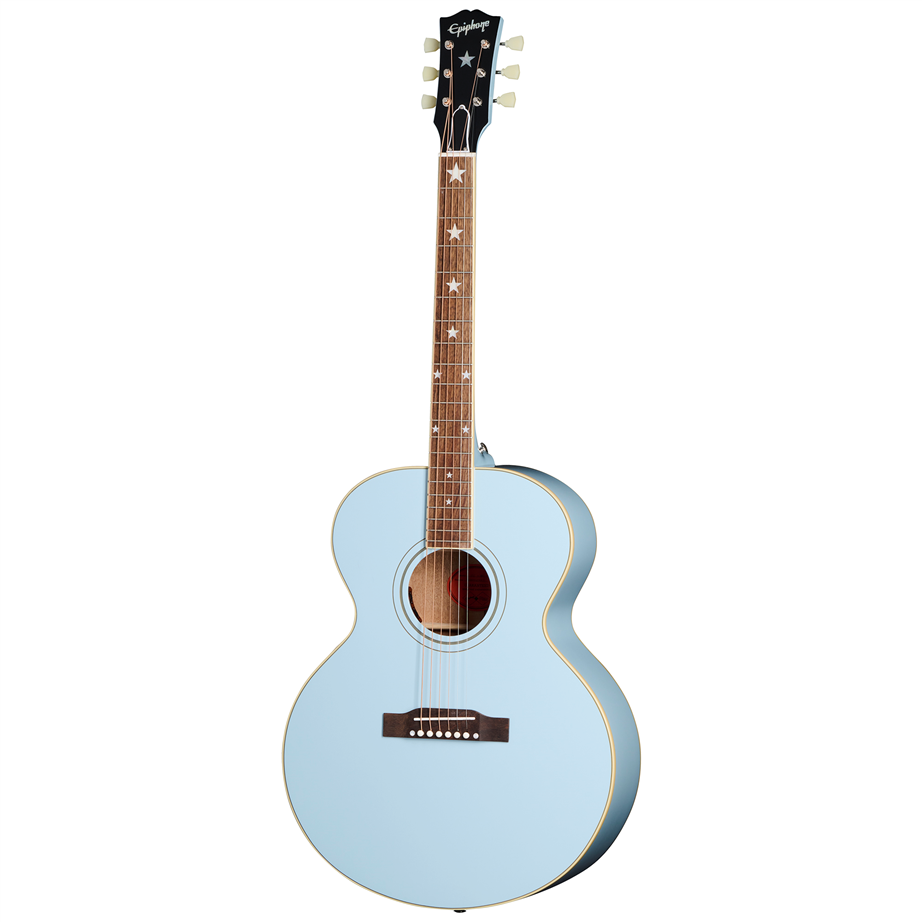 Epiphone J-180 LS Frost Blue