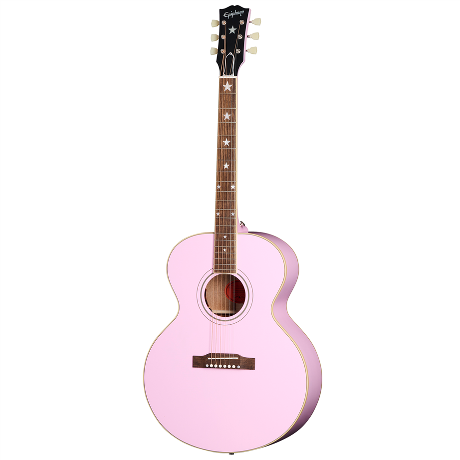 Epiphone J-180 LS Pink