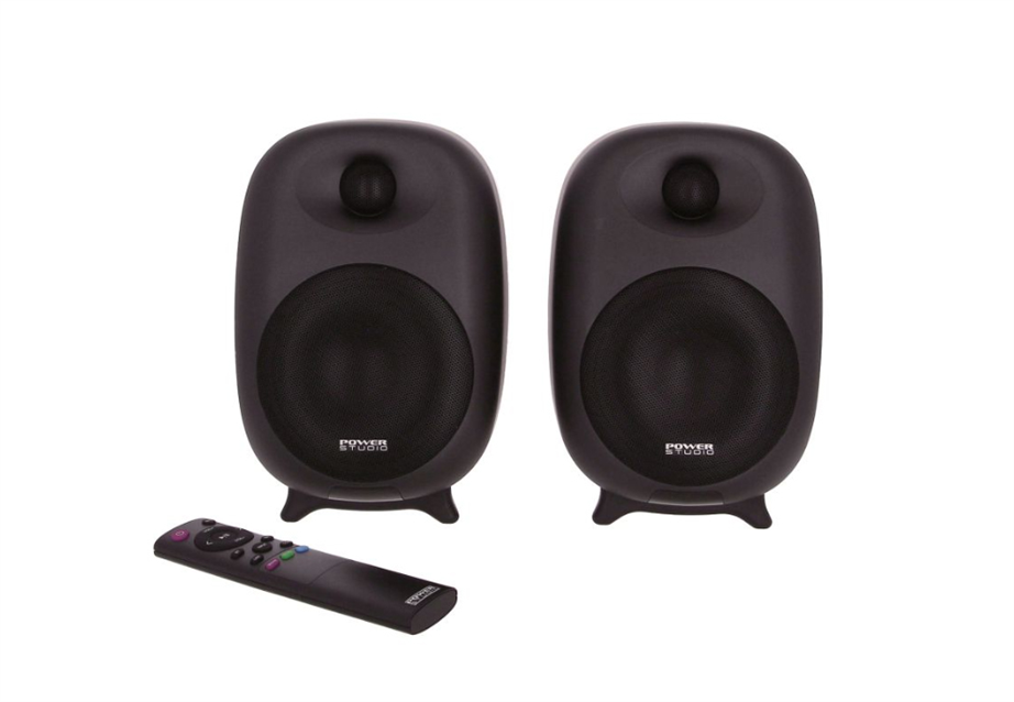 Monitores PowerStudio RIVA 04A Preto (Par)