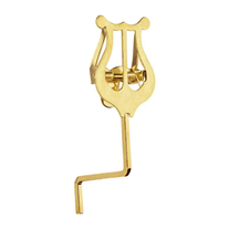 Estante marcha saxofone alto Samba 9122SM dourado curta