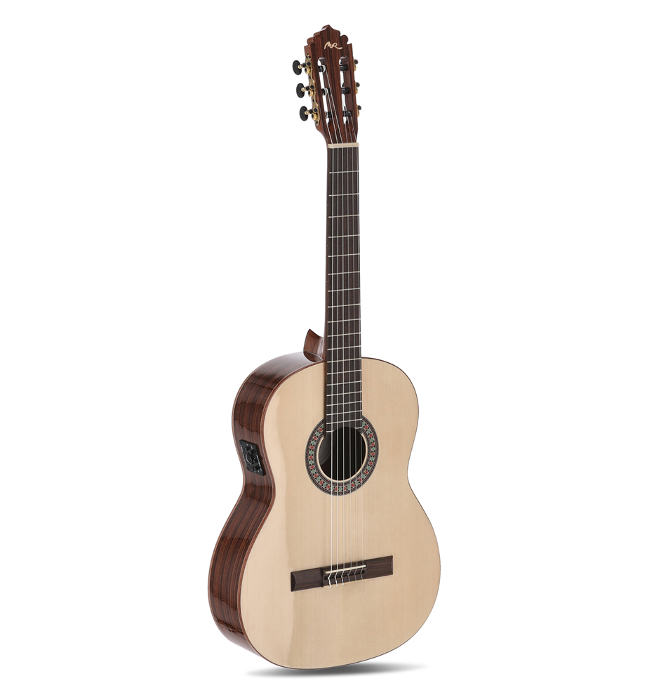 Manuel Rodriguez Exótica Santos Pavo Electrified Classical Guitar