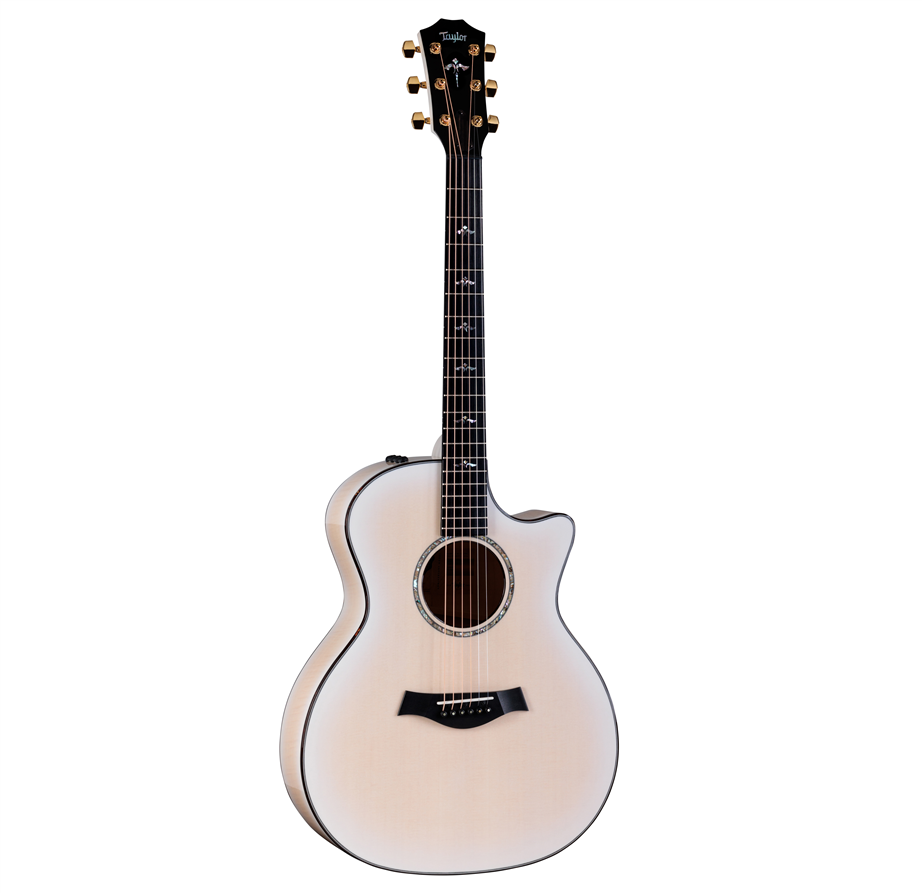 Taylor 50th Anniversary 614ce LTD Transparent White Edgeburst