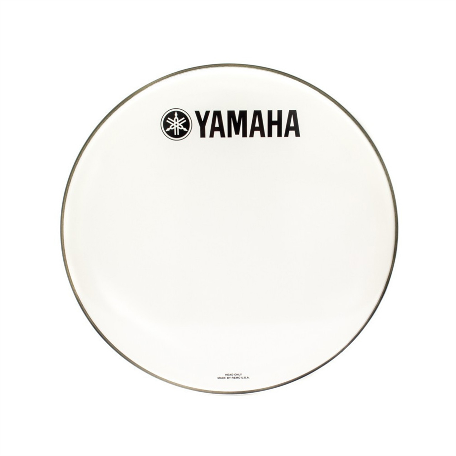 Pele Bombo 18" Yamaha P312-18-YB42222 Logo Classico White