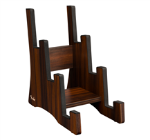 Fender Deluxe Wooden 3-Tier Multi Electric Guitar Stand