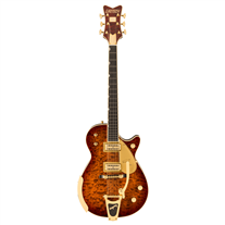 Gretsch G6134TGQM-59 Quilt Classic Penguin com Bigsby Forge Glow Edição Limitada