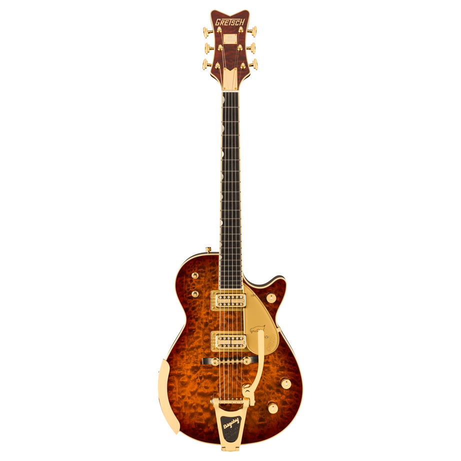 Gretsch G6134TGQM-59 Quilt Classic Penguin with Bigsby Forge Glow Limited Edition