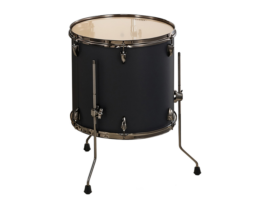 Tom de Piso Tama Imperialstar Black Out Black 18"