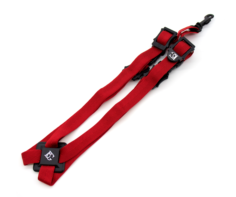 BG S-429SH Red Child Saxophone Strap