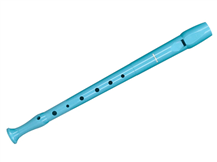 Flauta bisel soprano Hohner 9508 Melody dedilhação Alemã Light Blue