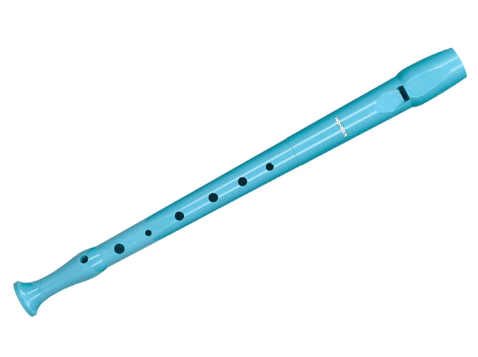 Flauta bisel soprano Hohner 9508 Melody dedilhação Alemã Light Blue