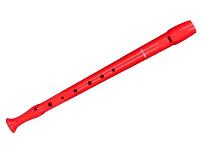 Hohner 9508 Melody Line Red german fingering Soprano recorder