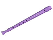 Flauta bisel soprano Hohner 9508 Melody Line dedilhação Alemã Purple