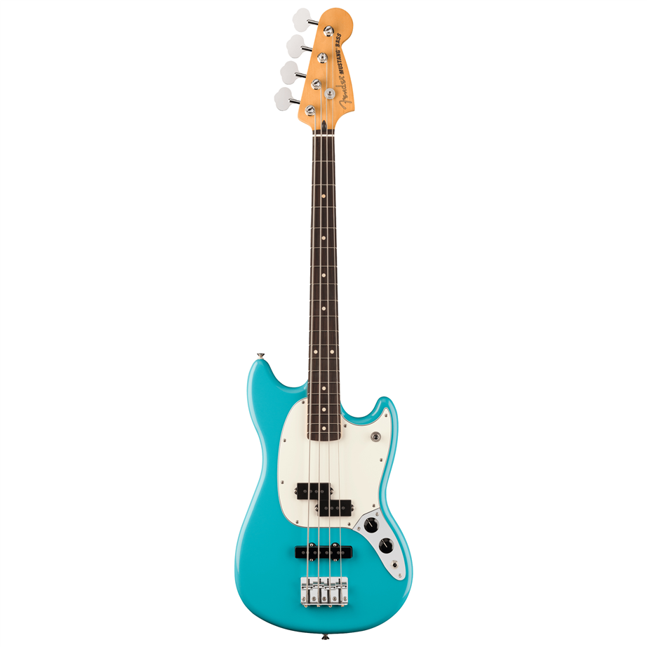 Fender Player II Mustang Bass PJ RW Aquatone Blue | Ludimusic