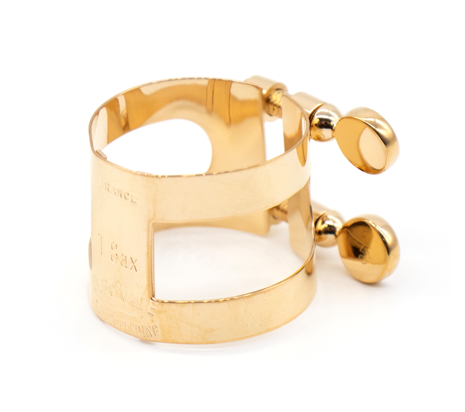 Bonade L2255UPO Inverted Pink Gold Tenor Sax Ligature