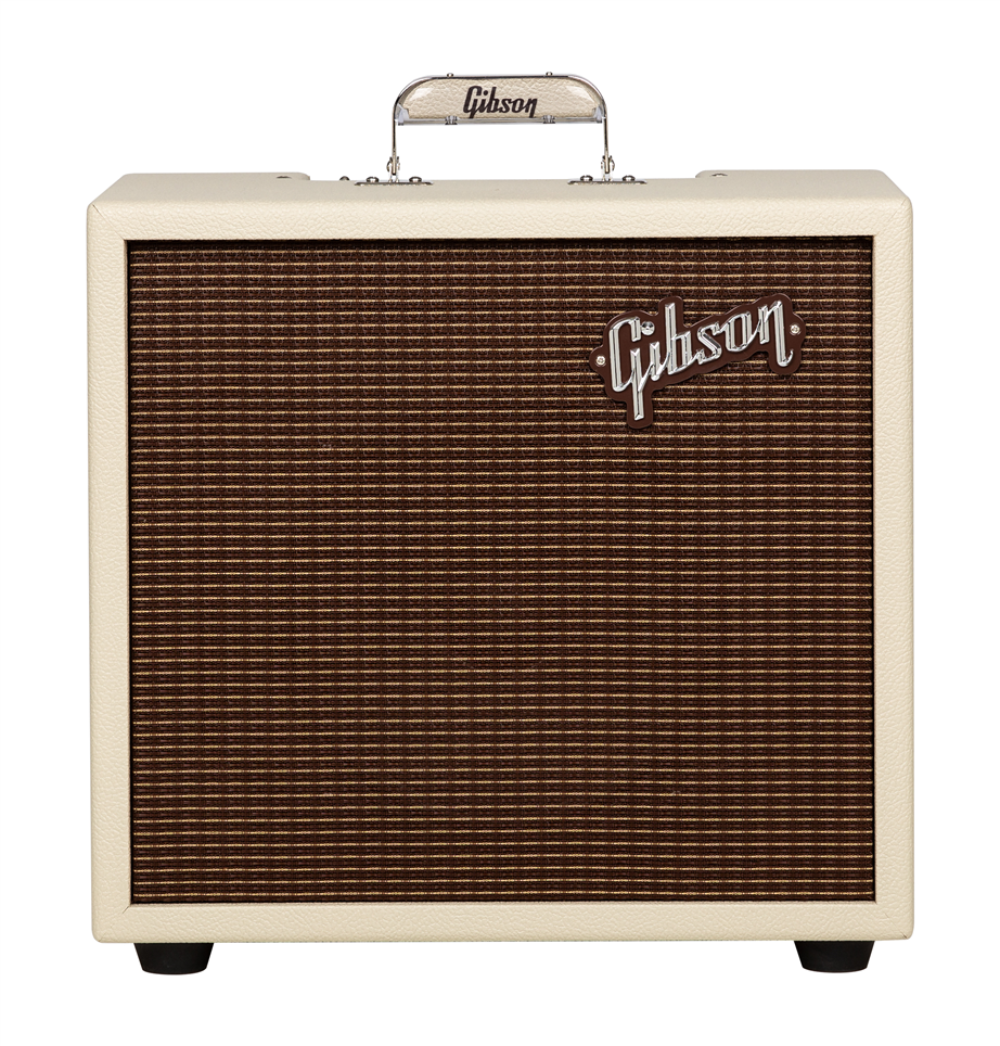 Combo Gibson Falcon 5 1x10 Cream Bronco Vinyl Oxblood Grille