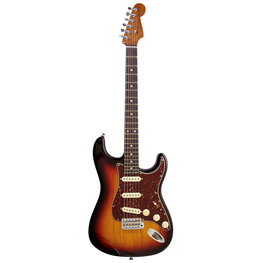 Fender American Custom Stratocaster RW NOS t Chocolate 3-Color Sunburst