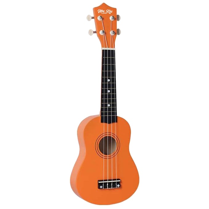 Ukulele Soprano Makai LMT Laranja com saco