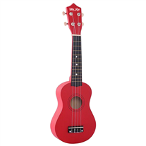 Makai LMT Soprano Ukulele Red with gig bag