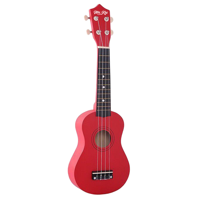 Ukulele Soprano Makai LMT Vermelho com saco